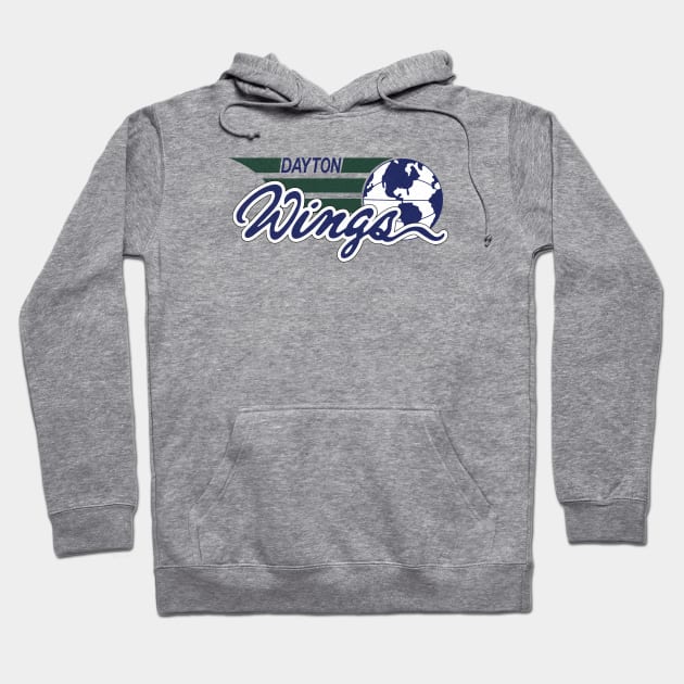 Defunct Dayton Wings WBA Basketball Hoodie by LocalZonly